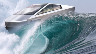 Elon Musk Bizarrely Claims The Tesla Cybertruck Will Float 'For A While'
